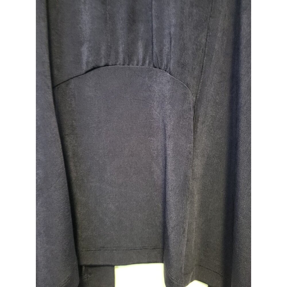 Chico's 3 Travelers Cut Out Blouse and Jacket 2 Piece Plum Purple XL NWT - Picture 13 of 14